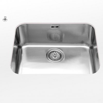 Alpes inox vs 40/50-c lavello vasca sottopiano 50 cm acciaio inox