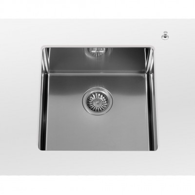 Alpes inox vsr 40 lavello vasca sottopiano 34 cm acciaio inox