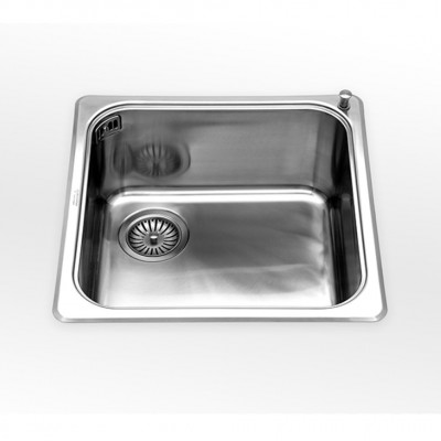 Alpes inox vf 446-s lavello vasca incasso 46 cm acciaio inox