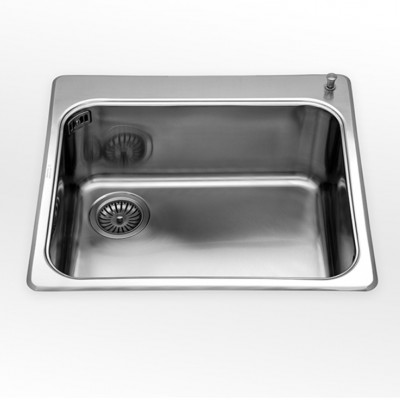 Alpes inox vf 556-s  Sink built-in bathtub 56 cm steel