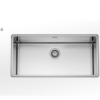 Alpes inox vfr 485 lavello vasca incasso 85 cm acciaio inox