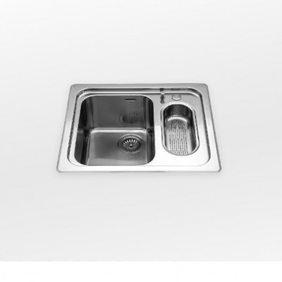 Alpes inox f 559/1v1b lavello incasso vasca multifunzione 60 cm