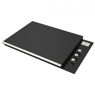 Fulgor fobq 803 g mbk professioneller Einbau-Gasgrill 83 cm schwarz