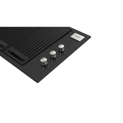 Fulgor fobq 803 g mbk professioneller Einbau-Gasgrill 83 cm schwarz