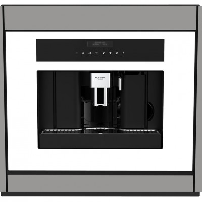 Fulgor fcm 4500 tf wh built-in coffee machine white glass