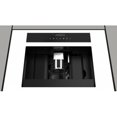 Fulgor fcm 4500 tf wh macchina da caffe' incasso vetro bianco
