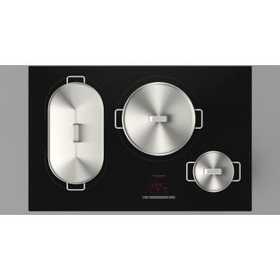 Fulgor fsh 804 id wt bk piano induzione 80 cm vetroceramica nero