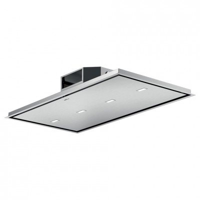 Okap sufitowy do zabudowy Fulgor Alto fchd 1200 rc x 120 cm ze stali nierdzewnej