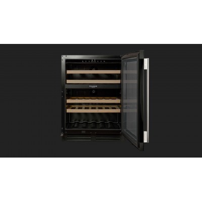 Fulgor fwc 8200 u tc gbk built-in undermount wine cellar black