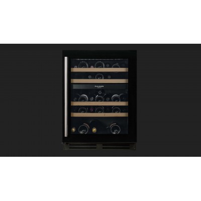 Fulgor fwc 8200 u tc gbk vinoteca empotrable bajo encimera negro
