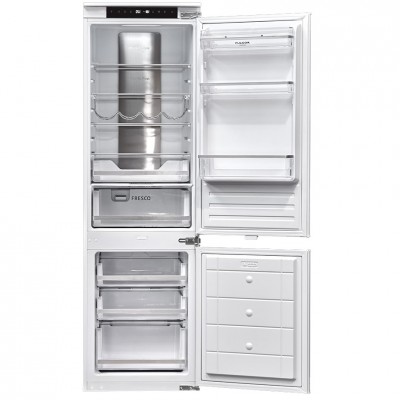 Fulgor fbc 345 tnf ed built-in refrigerator + freezer h 177 cm