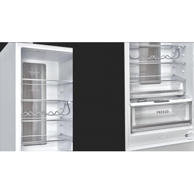 Fulgor fbc 345 tnf ed built-in fridge + freezer h 177 cm