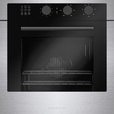 Barazza 1fcymi  Built-in multifunction oven 60 cm black + stainless steel