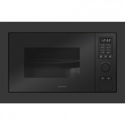 Barazza 1moen four à micro-ondes encastrable h 39 cm noir