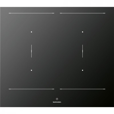 Barazza 1pidc60n plaque à induction 60 cm vitrocéramique noire