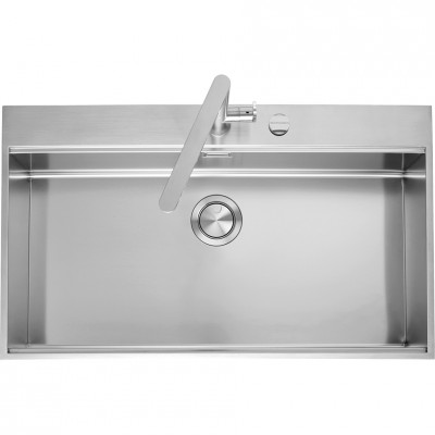 Barazza 1lbf9 B-free fregadero 1 seno 86 cm acero inoxidable