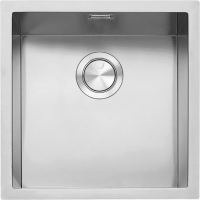 Barazza 1qr40i single bowl sink 45 cm satin stainless steel