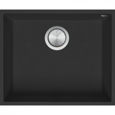 Barazza 1qso61ns lavello monovasca 54 cm grafite nero