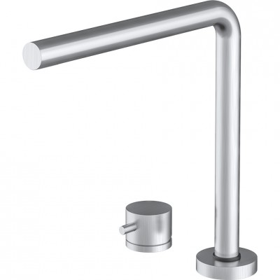 Mitigeur pliant extérieur en acier inoxydable Barazza 1rubth
