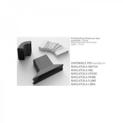 Kit0140820 Kit de filtro Elica para bases de más de 70 cm
