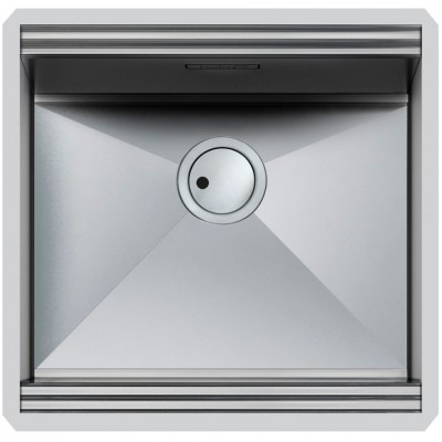 Foster 1013 850 Milano Fregadero 1 seno bajo encimera 51 cm acero cepillado