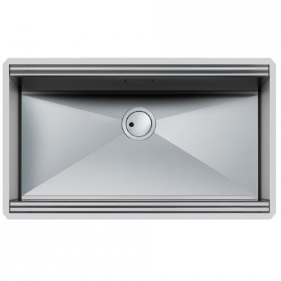 Foster 1014 850 Milano Lavello monovasca sottotop 83 cm acciaio spazzolato