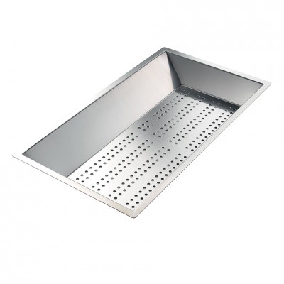 Foster 8151 000 perforated tray - sink-mounted colander 22 x 38 cm