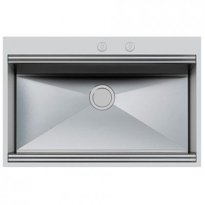 Foster 1025 050 Milano zlew jednokomorowy 85 cm stalowy
