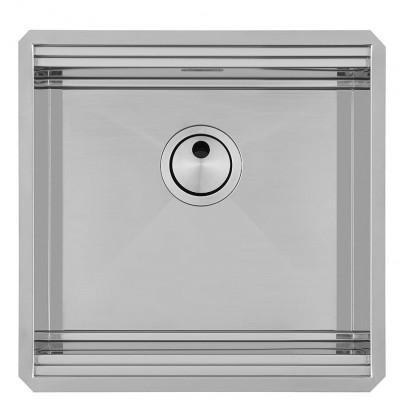 Foster 1031 850 Millanello Single bowl undermount sink 50 cm steel