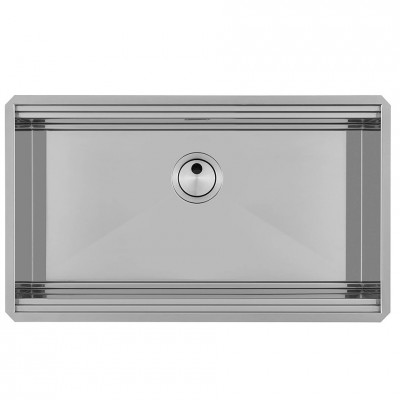 Foster 1034 850 Milanello fregadero bajo encimera 1 cubeta 80 cm
