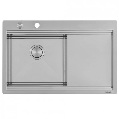 Foster 1040 052 Milanello sink + stainless steel drainer 81 cm