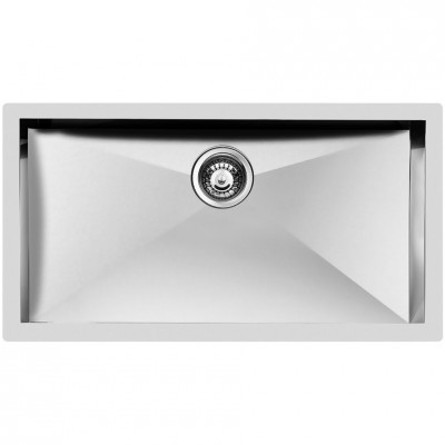 Foster 1218 050 Quadra évier 1 bac à encastrer 86 cm inox