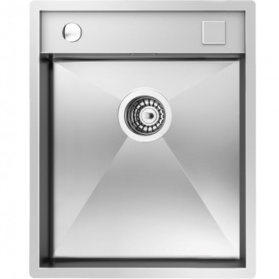 Foster 1235 050 Quadra Évier 1 bac à encastrer 54 cm en acier inoxydable