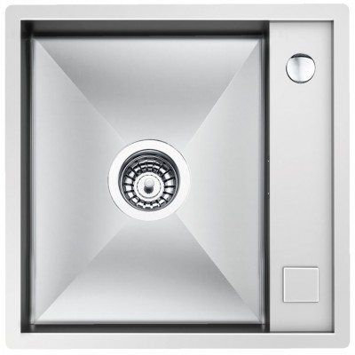 Foster 1236 050 Quadra Fregadero de 1 seno de acero inoxidable empotrado 44 cm