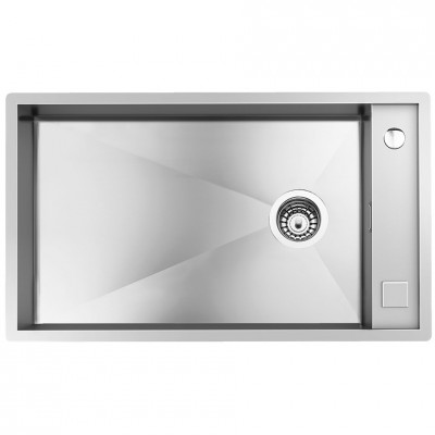 Foster 1237 050 Quadra 75 cm flush-mount stainless steel single-bowl sink