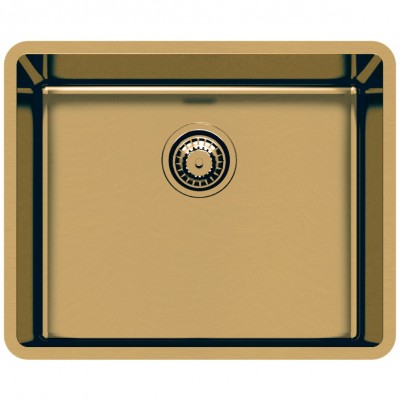 Foster 2155 889 Ke Gold lavello vasca sottotop 54 cm oro vintage