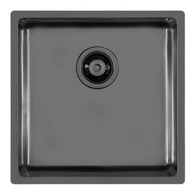Foster 2156 056 Ke Gun Metal fregadero empotrado 44 cm