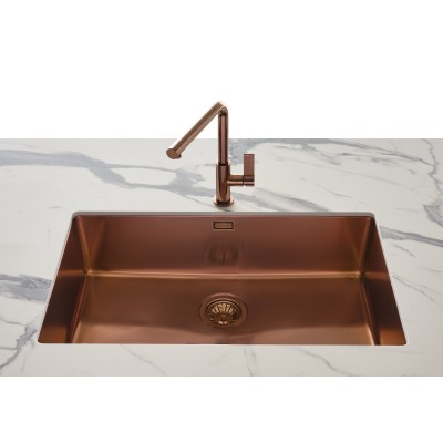 Foster 2156 858 Ke Copper lavello vasca sottotop 44 cm rame