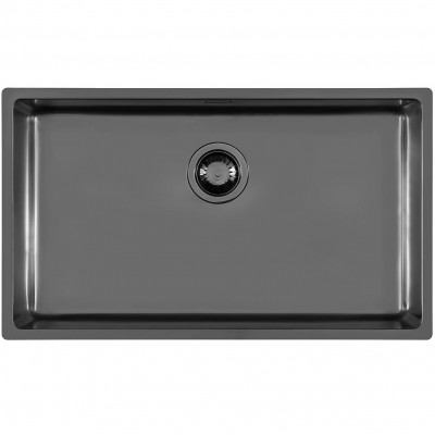 Foster 2157 856 Ke Gun Metal zlew podblatowy 75 cm