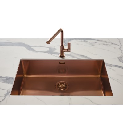 Foster 2157 858 Ke Copper undermount basin sink 75 cm copper