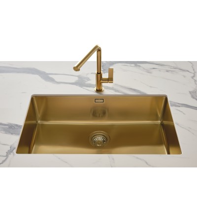 Foster 2157 859 Ke Gold undermount sink 75 cm gold