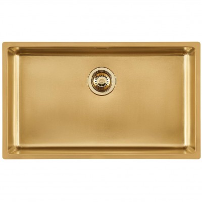 Foster 2157 889 Ke Gold lavello vasca sottotop 75 cm oro vintage