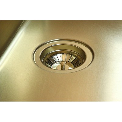 Foster 2157 889 Ke Gold undermount sink 75 cm vintage gold