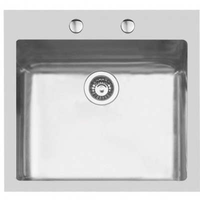 Foster 2272 050 single bowl sink 56 cm stainless steel