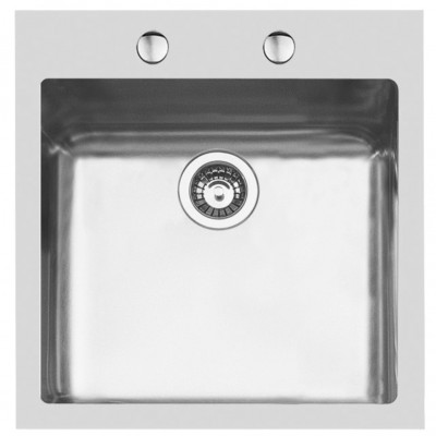 Foster 2274 050 single bowl sink 51 cm stainless steel