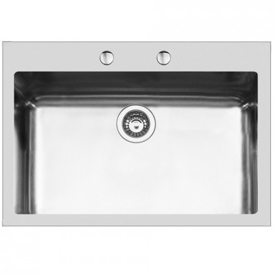 Foster 2278 050 single bowl sink 77 cm stainless steel