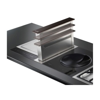Foster 2451 000 Domino campana extractora fantasma 52 cm acero inoxidable - negro