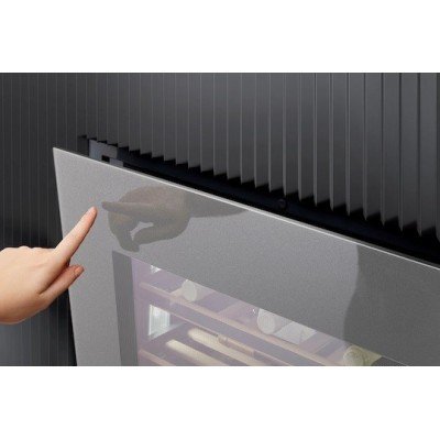 Vinoteca empotrable compacta Miele kwt 7112 ig, h 45 cm, cristal negro