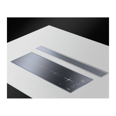 Foster 2451 120 Ghost downdraft hood for worktop 120 cm stainless steel - black