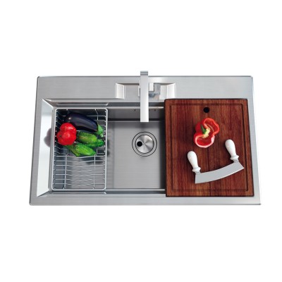 Foster 2977 060 Fl évier 1 bac à encastrer 87 cm inox
